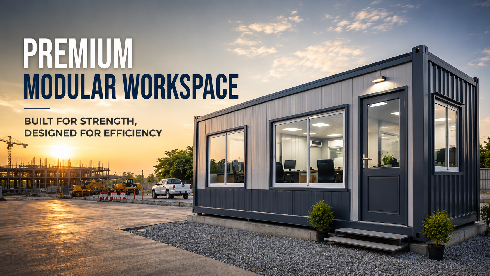 Steel Modular MS office container