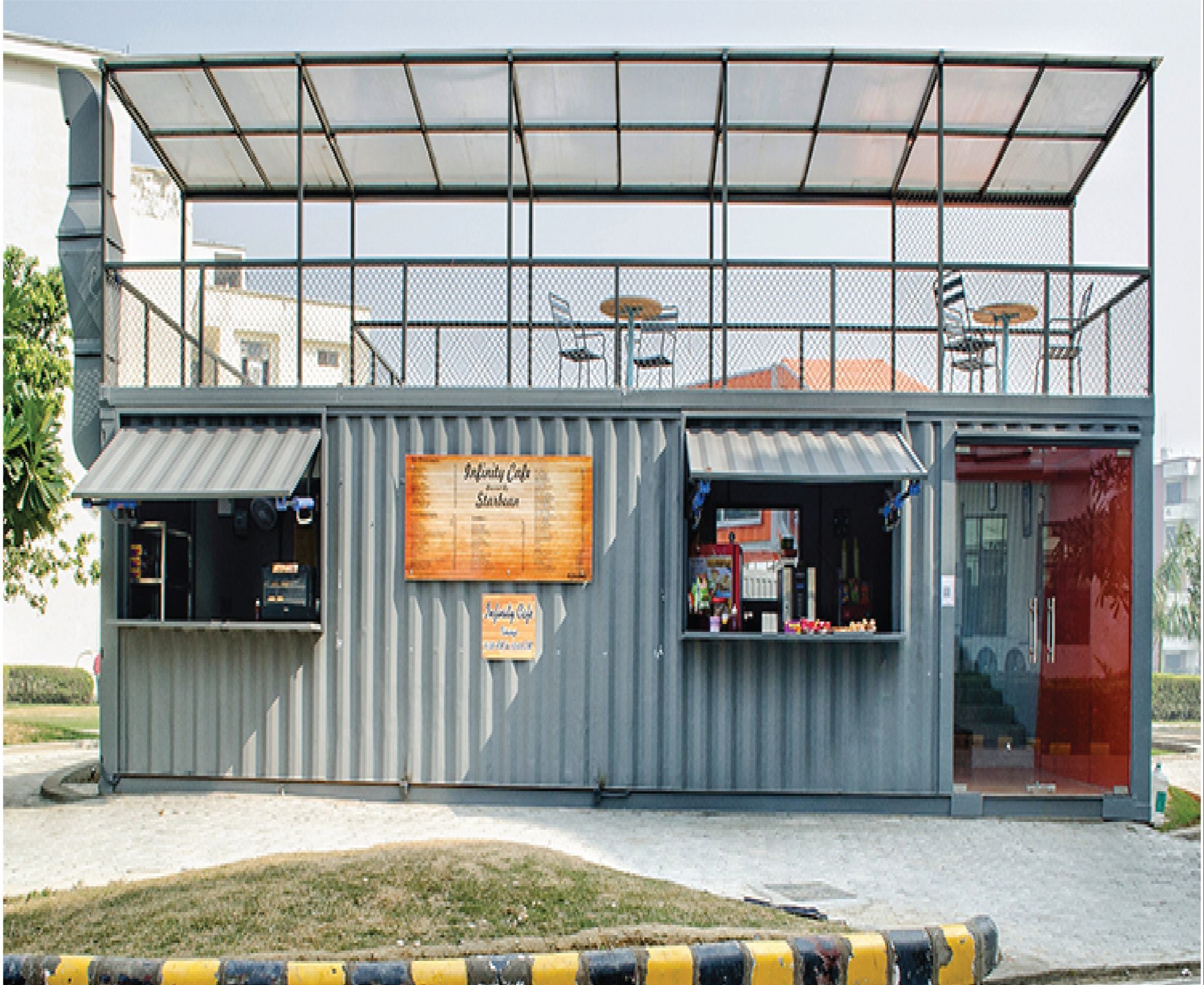 80 Square Foots Modular Kiosk System